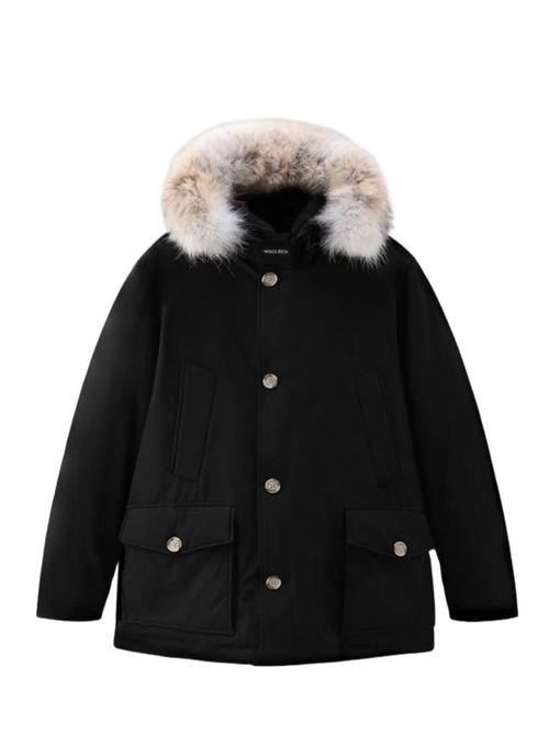 arctic detachable fur anorak WOOLRICH | CFWOOU0484MRUT0001.BLK